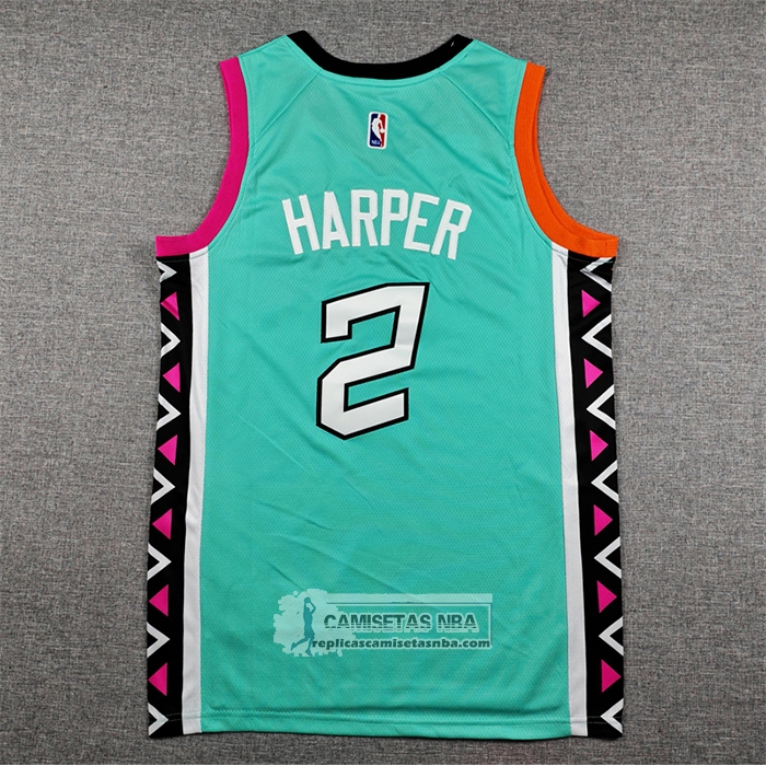 Camiseta San Antonio Spurs Dylan Harper NO 2 Ciudad 2022-23 Verde